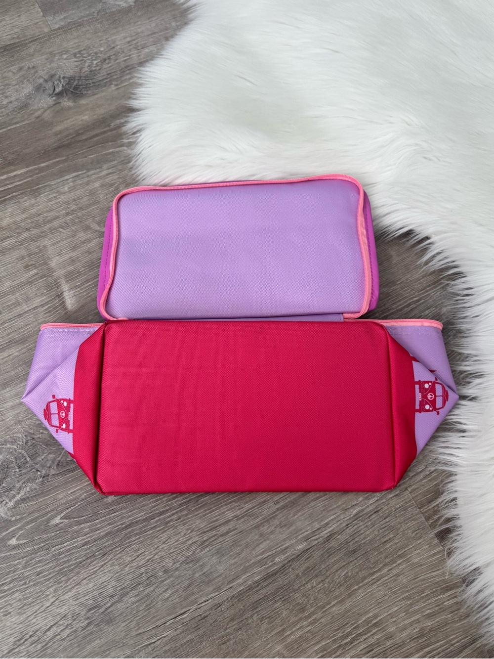 🩷Trader Joe's Mini Insulated Bag -  Pink - Picture 3 of 10